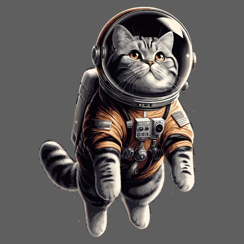 Astronaut BKH getigert Geschenk