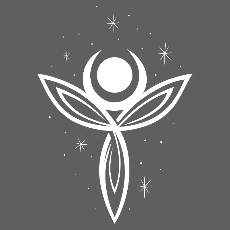 Déesse Lune Déesse Trinity Triquetra