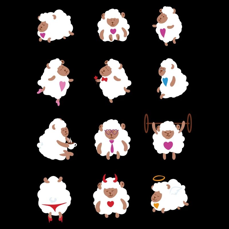 Sheep - Funny pictures - Gift idea
