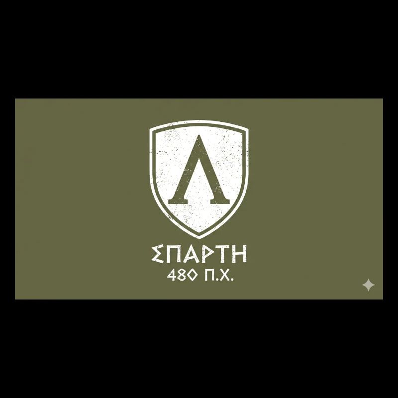 Spartan shield 480 BC