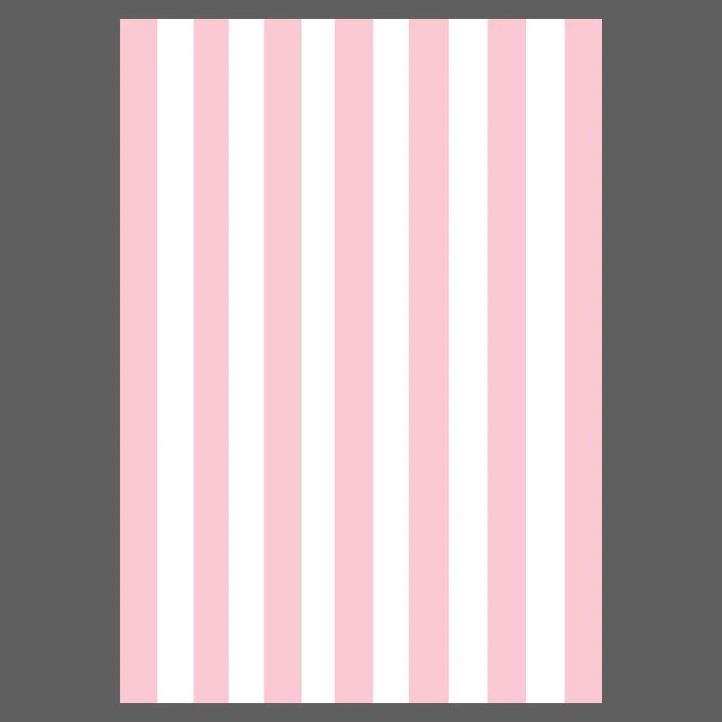 Stripes - pink white personalizable