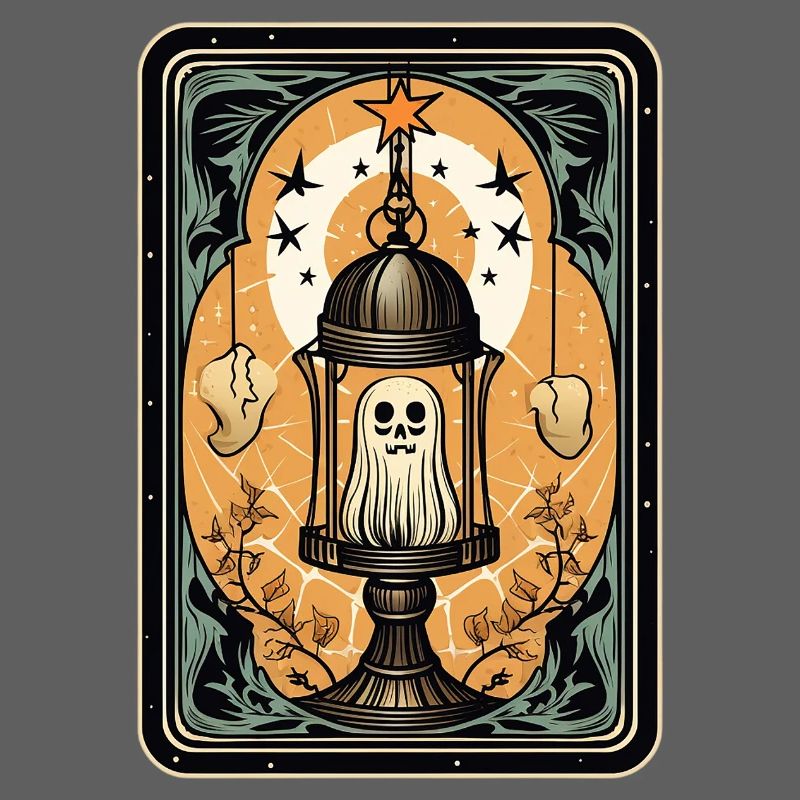 Ghost in a cage Tarot cage