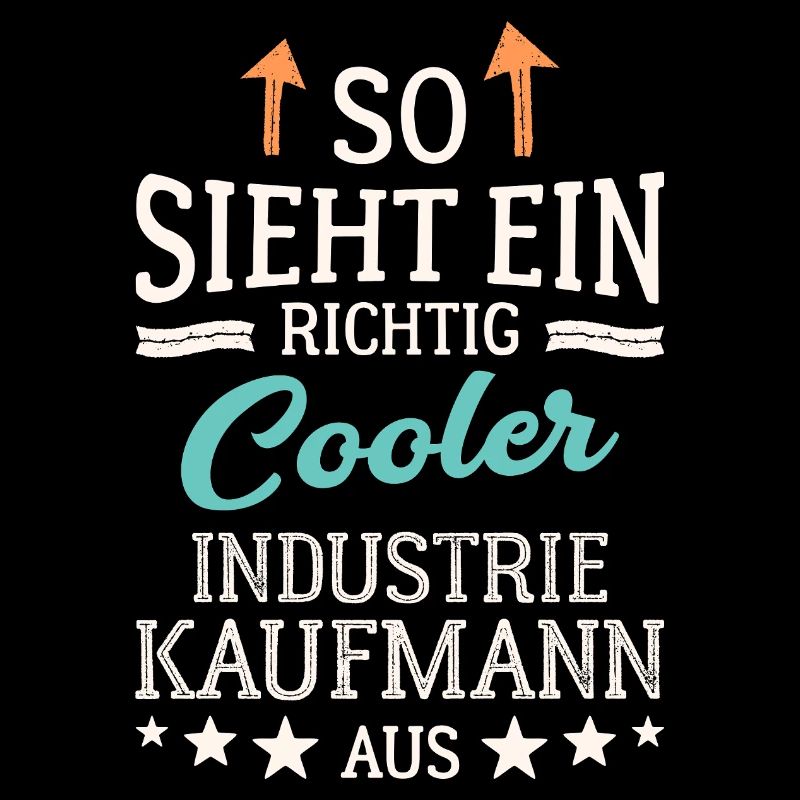 Cooler Industriekaufmann 