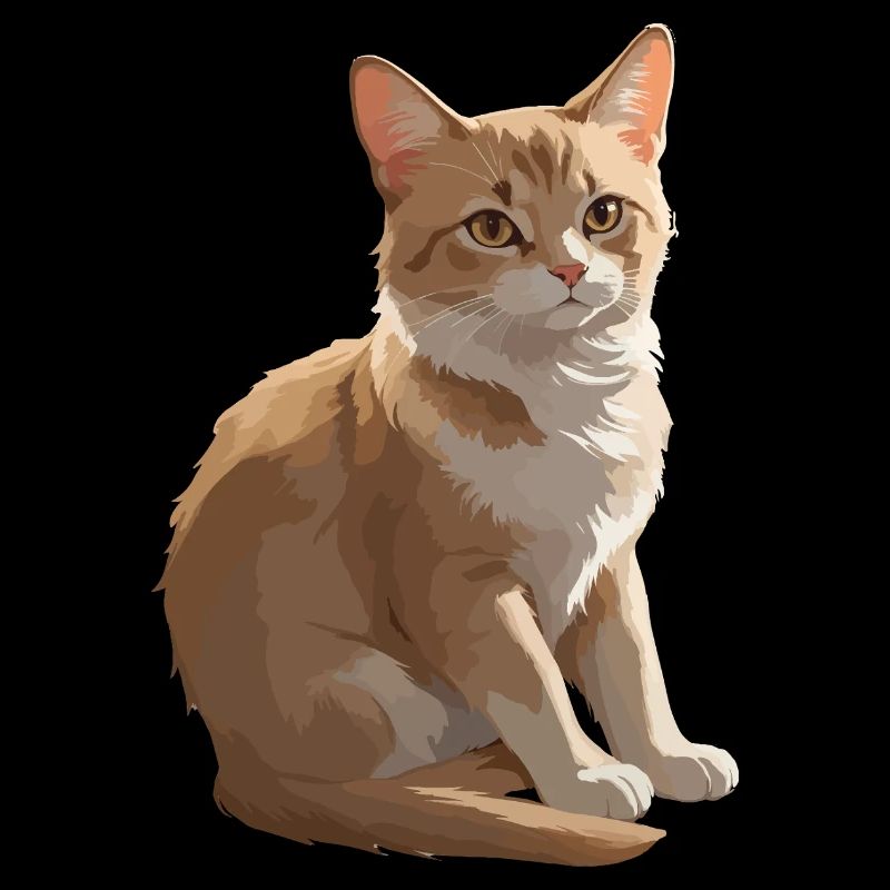 Chat mignon - Conception de chat de compagnie