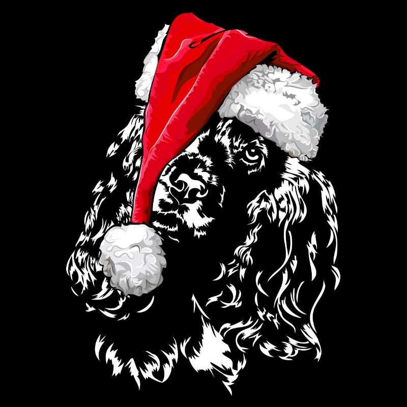 Bonnet de chien de Noël COCKER SPANIEL Wilsigns