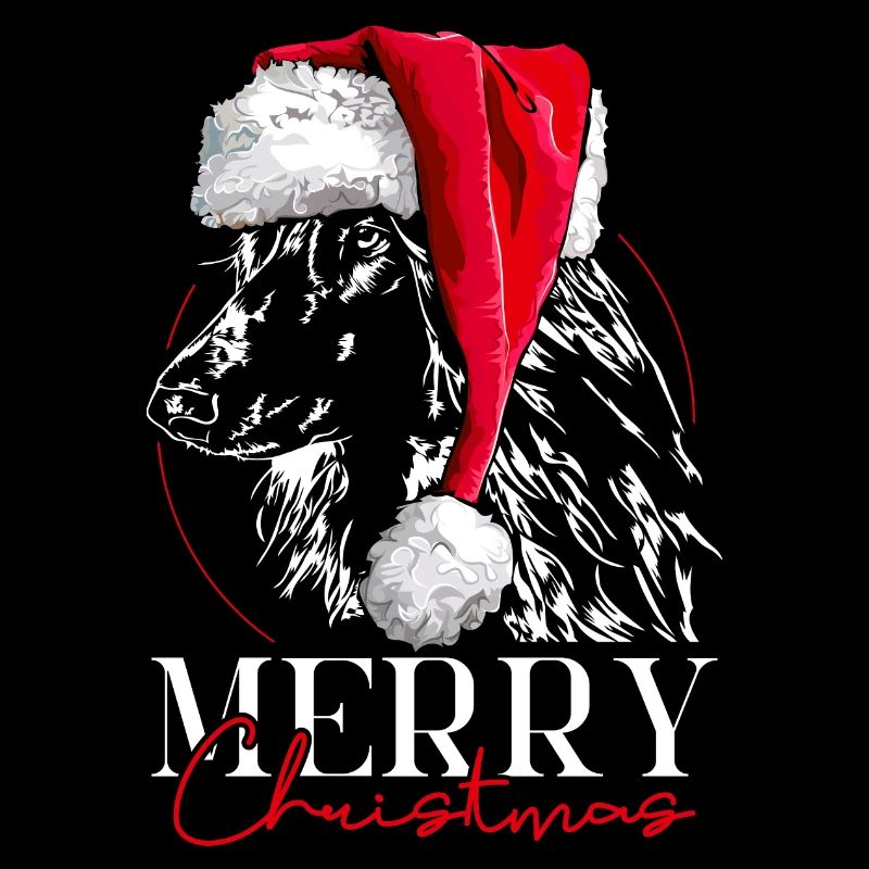 AFGHAN GREYHOUND Merry Christmas Wilsigns