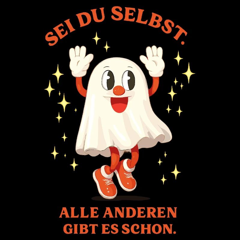 Be Yourself Glittering Ghost