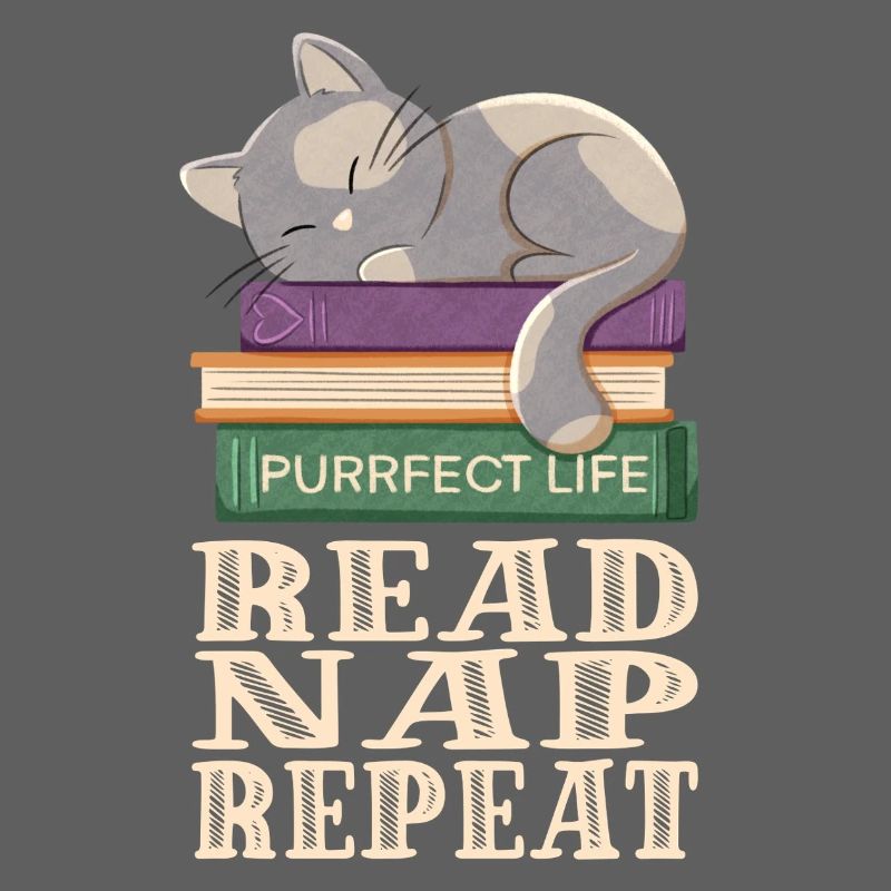 Reading, sleeping, repeating and cats
