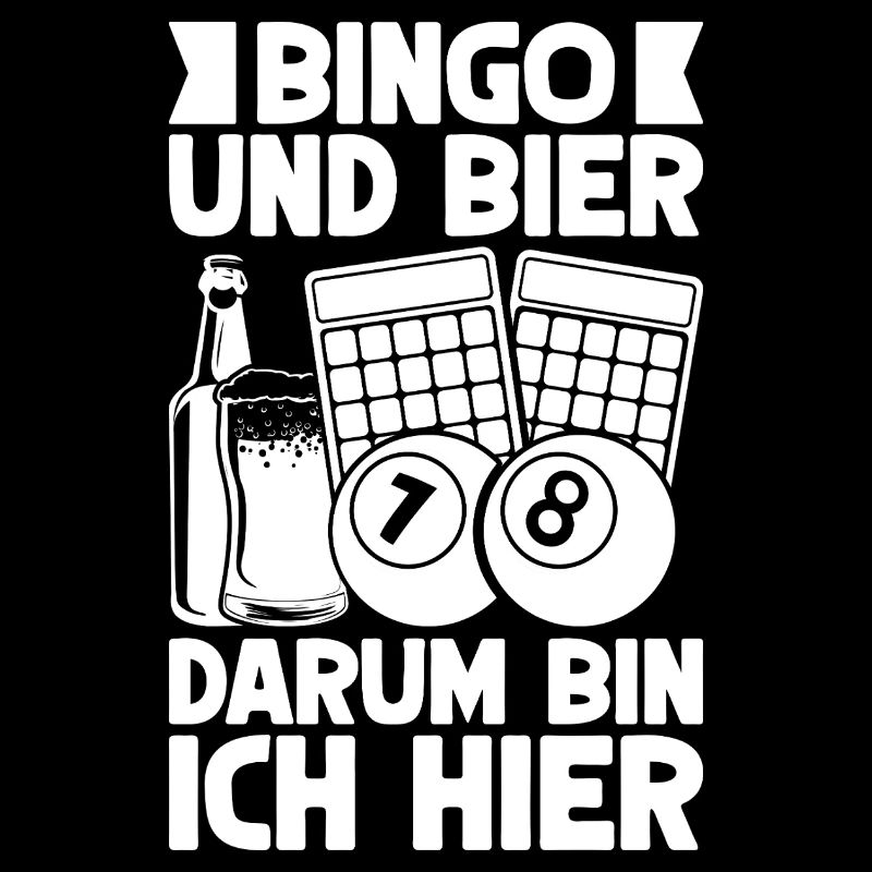 Bingo Player Bingo & Beer Why I'm Here Bingo