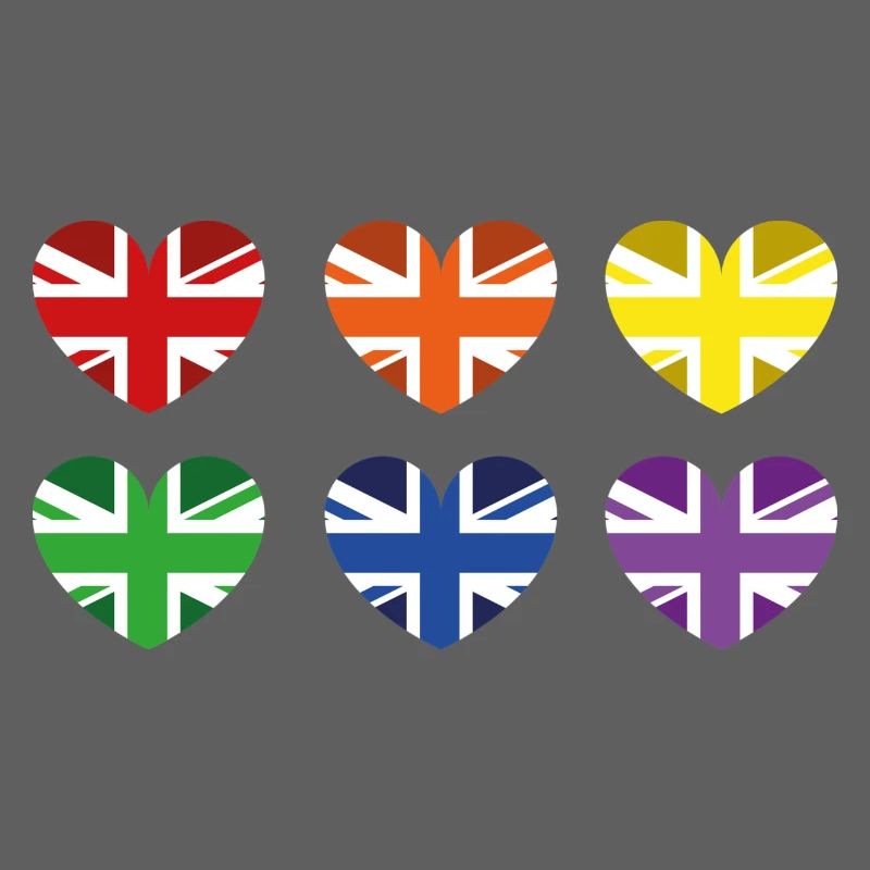 DRAPEAU ARC-EN-CIEL DU ROYAUME-UNI