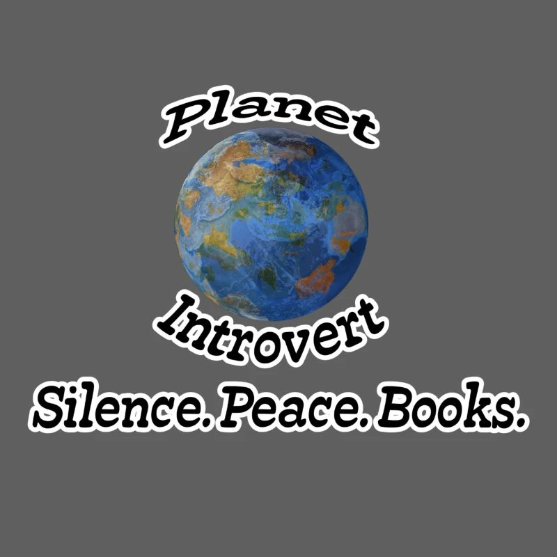 Planet Introvert Nerd, Fun, Geschenk Sprüche, Buch