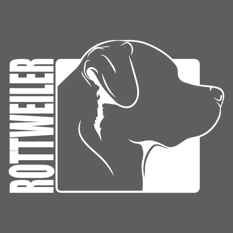 Rottweiler Profil Hunde Hund Wilsigns