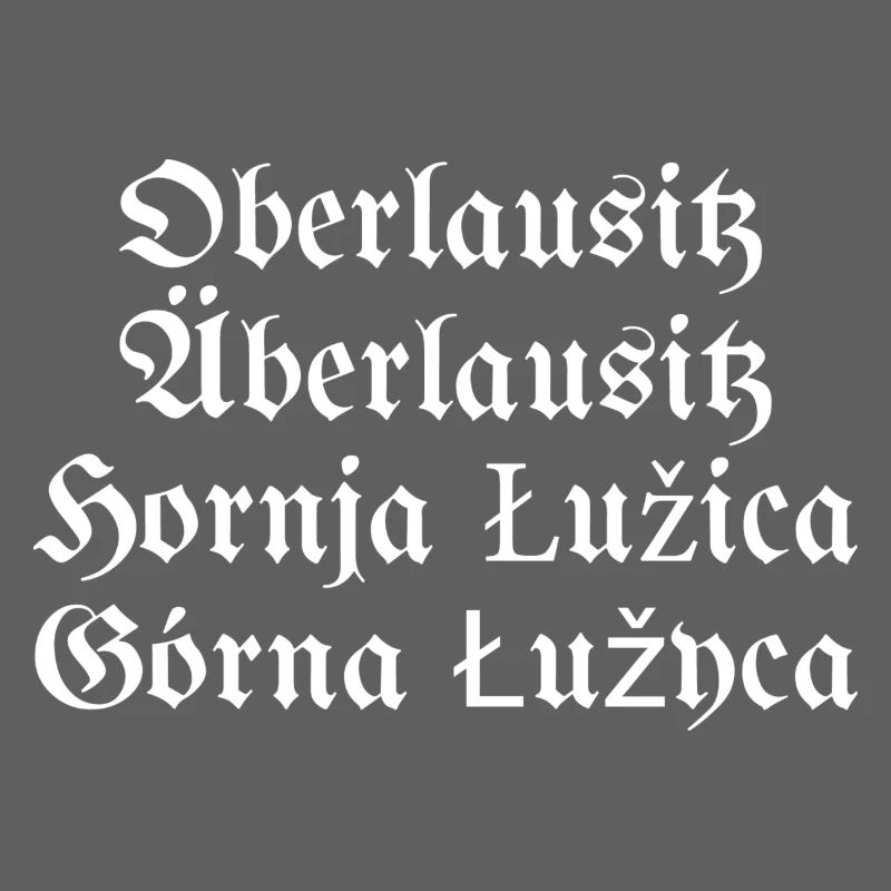 Oberlausitz Äberlausitz sorbisch Sorben