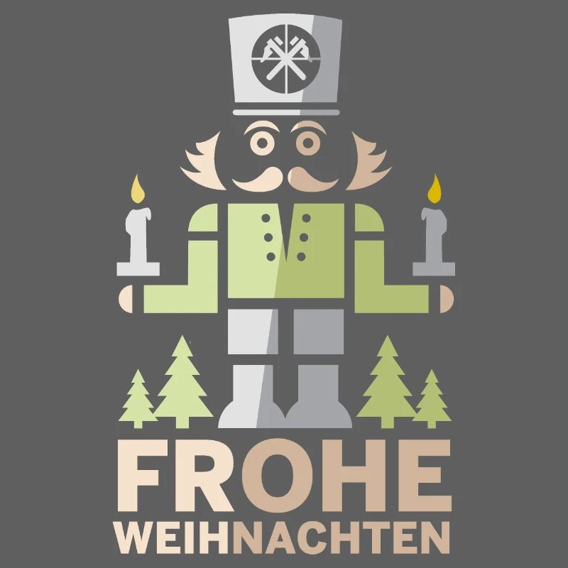 Merry Christmas Erzgebirge Miner Nutcracker