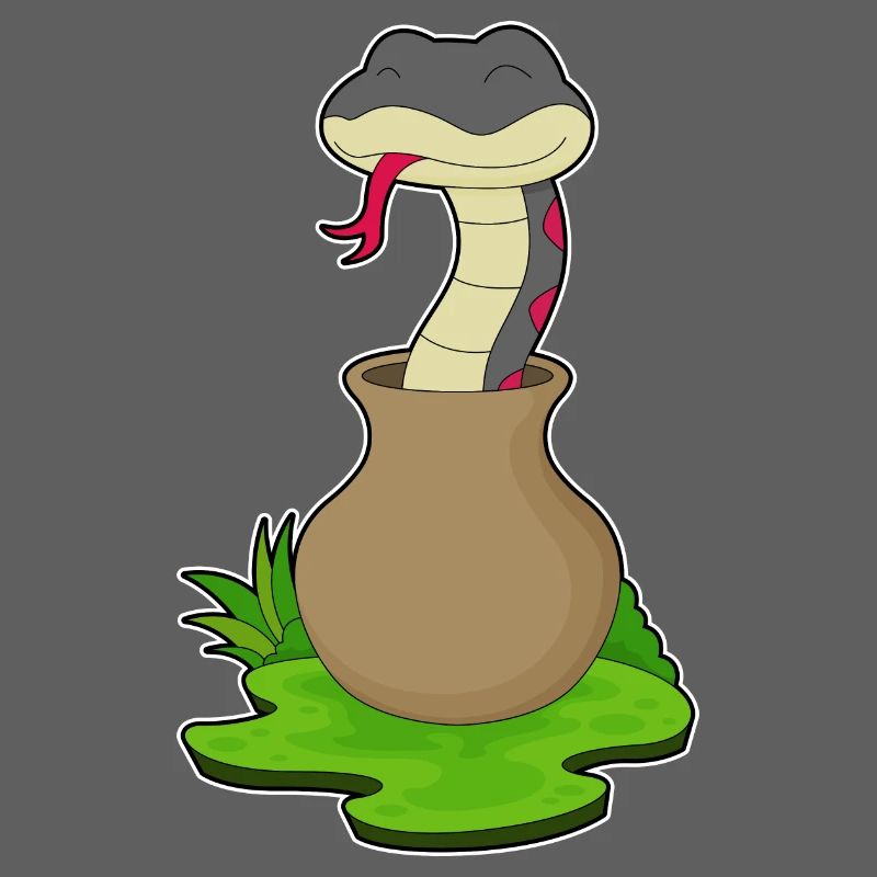 Vase Serpent