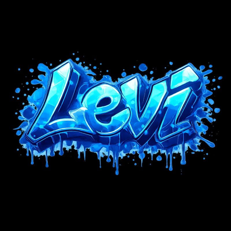 LEVI GRAFFITI NAME FOR PERFECT GIFT PRINTABLE
