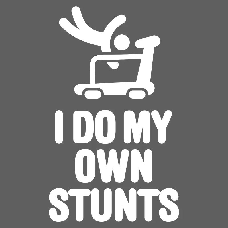 Fun treadmill training, I do my own stunts
