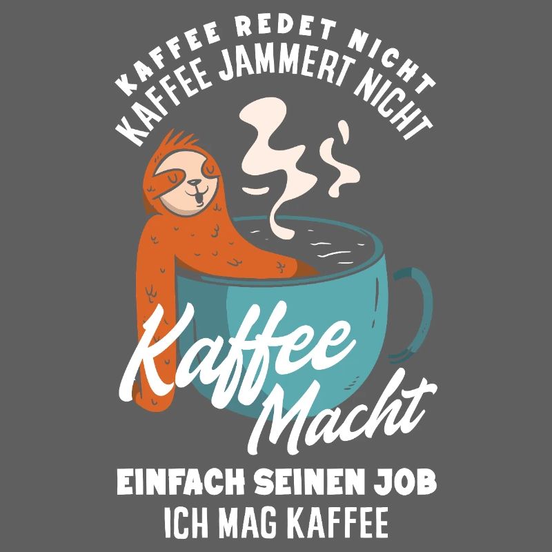 Coffee doesn't talk – I like coffee
