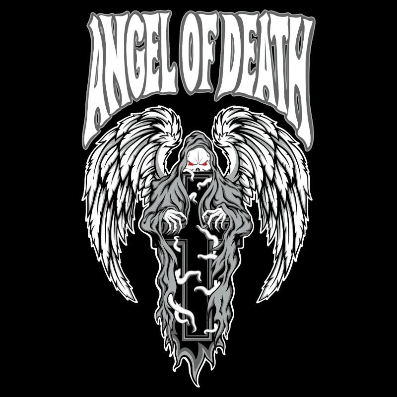 Todesengel Gotik-Emblem