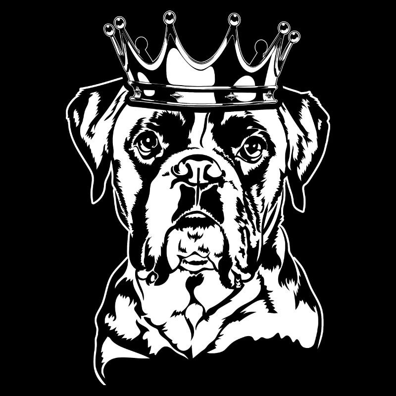 Deutscher Boxer Hund Krone Hunde Wilsigns