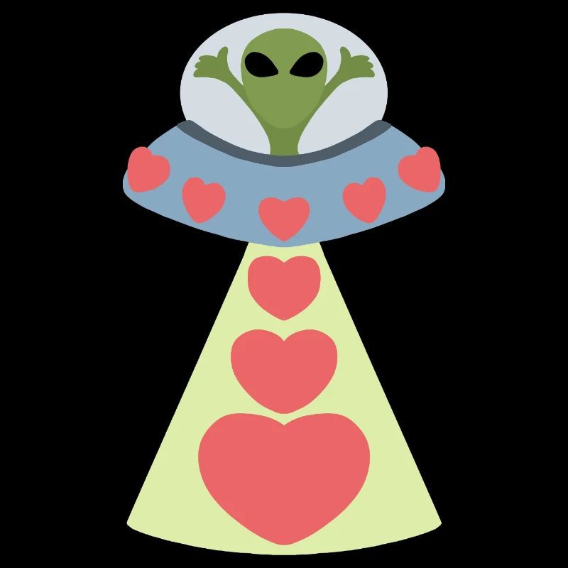 Espace Amour Alien Saint-Valentin