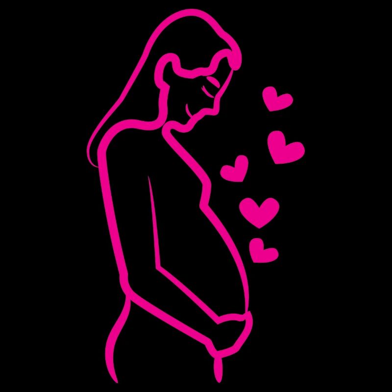 Bébé ventre mère grossesse grossesse coeur