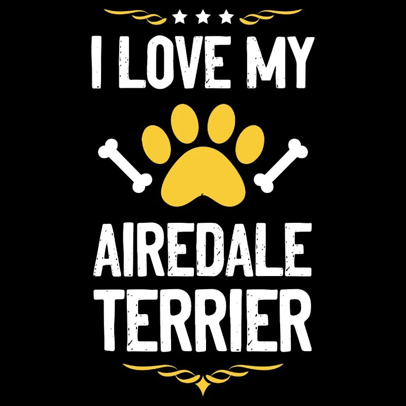 J’adore mon Airedale Terrier