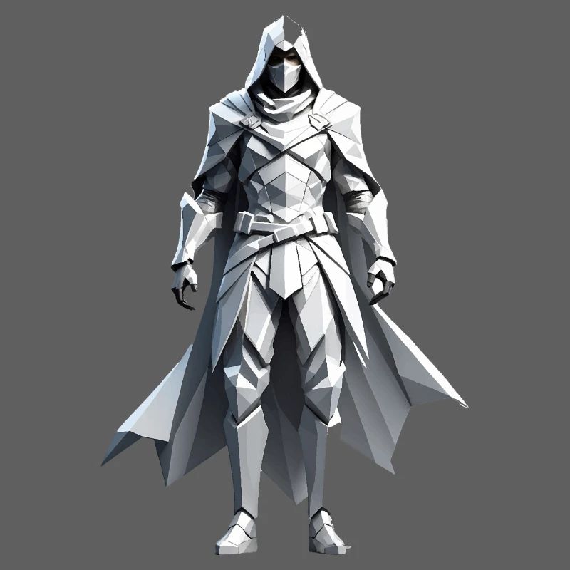 Assassin - Low Poly Videogame Design
