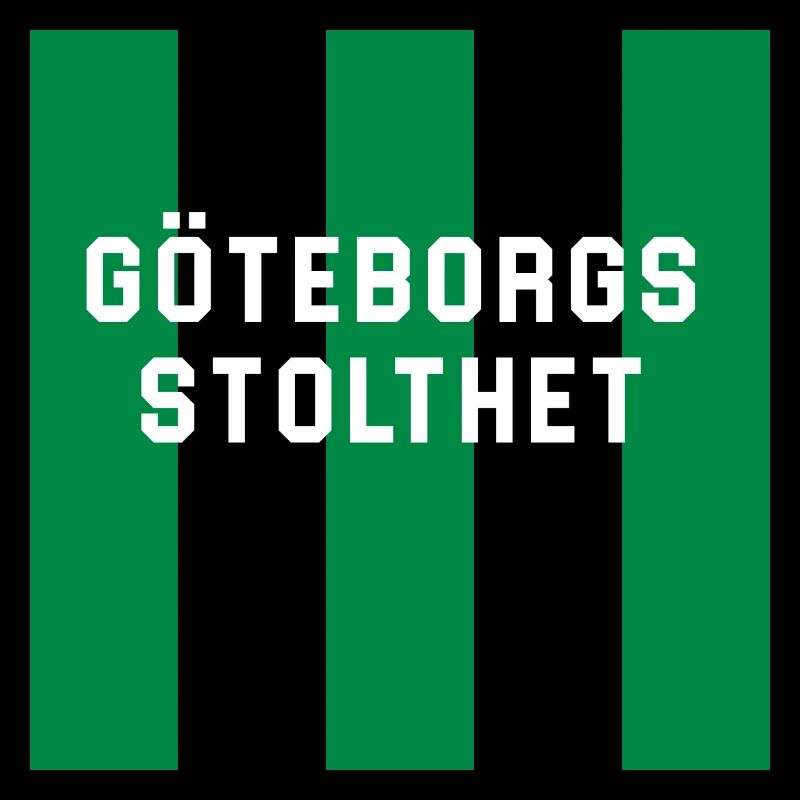 Conception de texte de la fierté de Göteborg