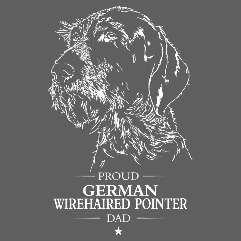 German Wirehaired Pointer Dad Hunde Hund Wilsigns