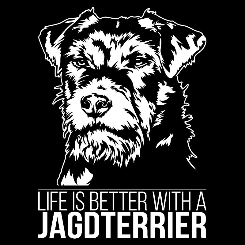 Jagdterrier life is better Hunde Hund Wilsigns