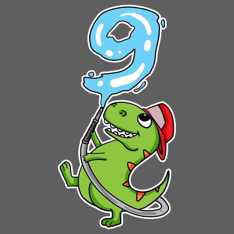 Dino Fire Fighter Number 9 ws