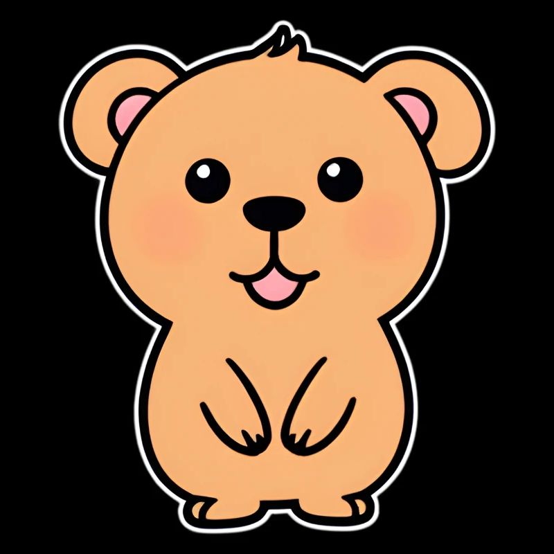 Cuddly Bear Cartoon