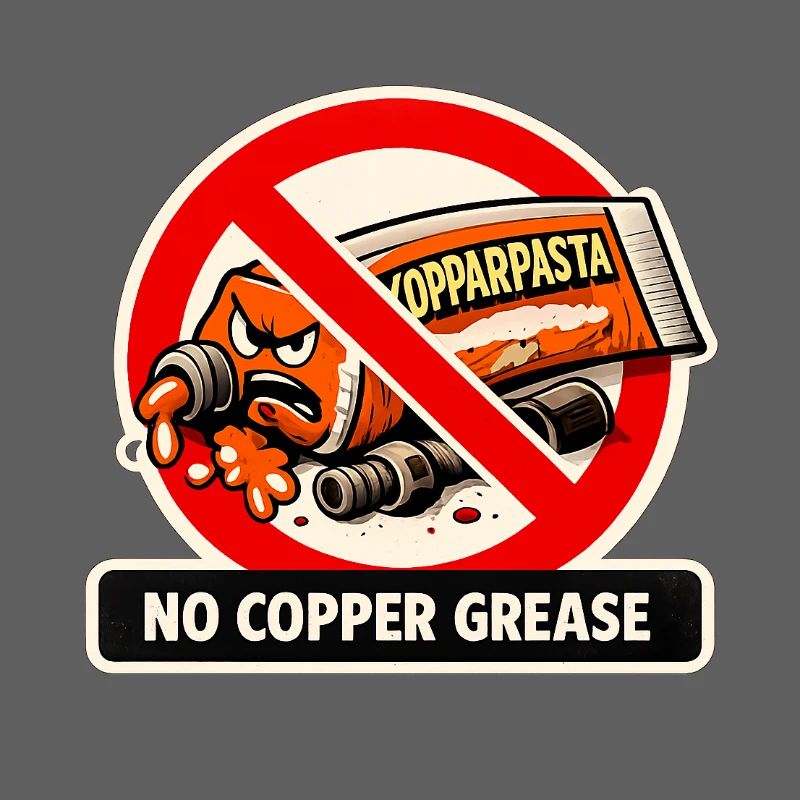 No copper paste