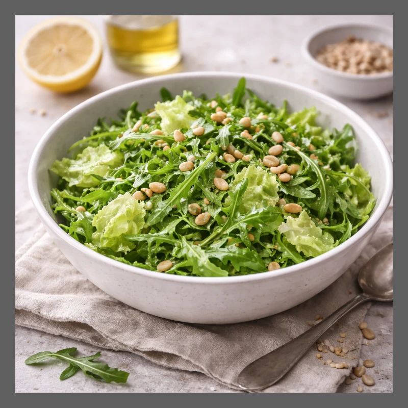 Arugula Pine Nuts Salad