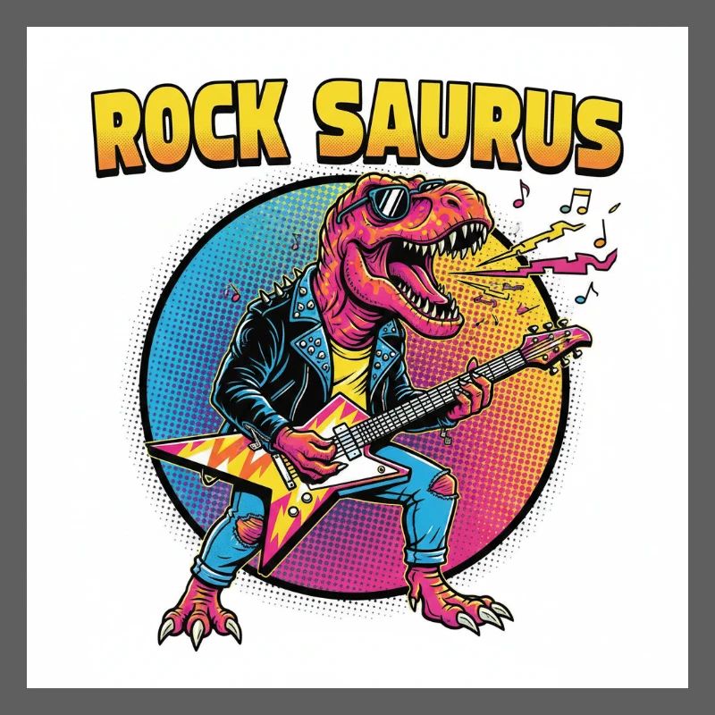 Rock Saurus Guitar Hero