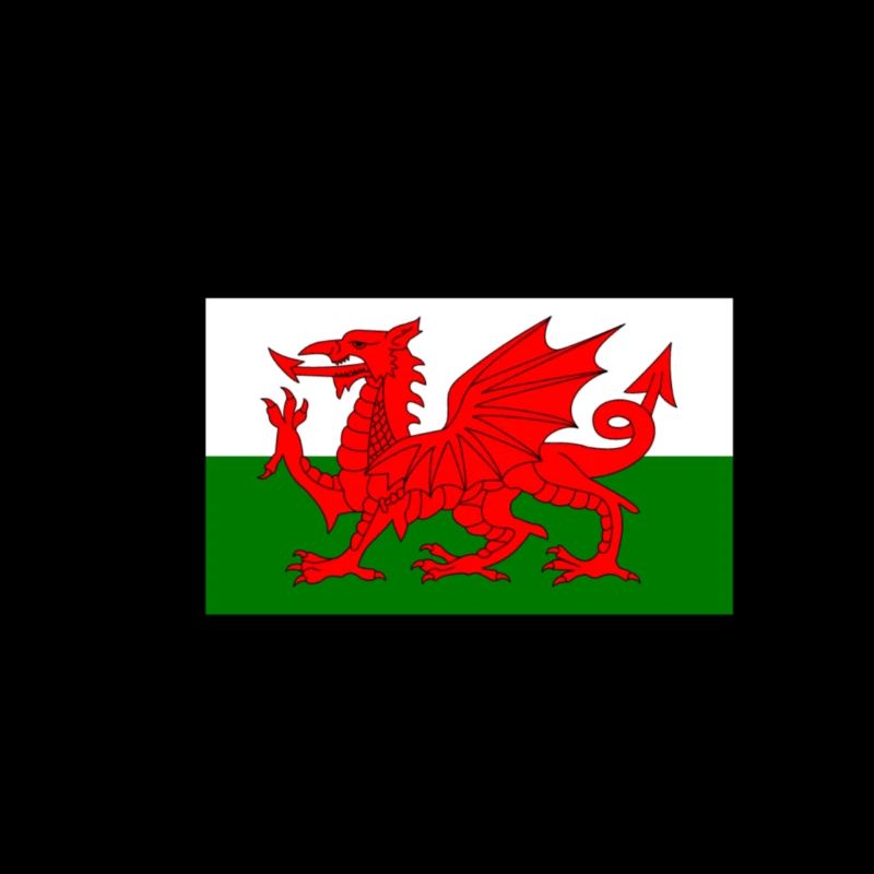 Wales Flagge
