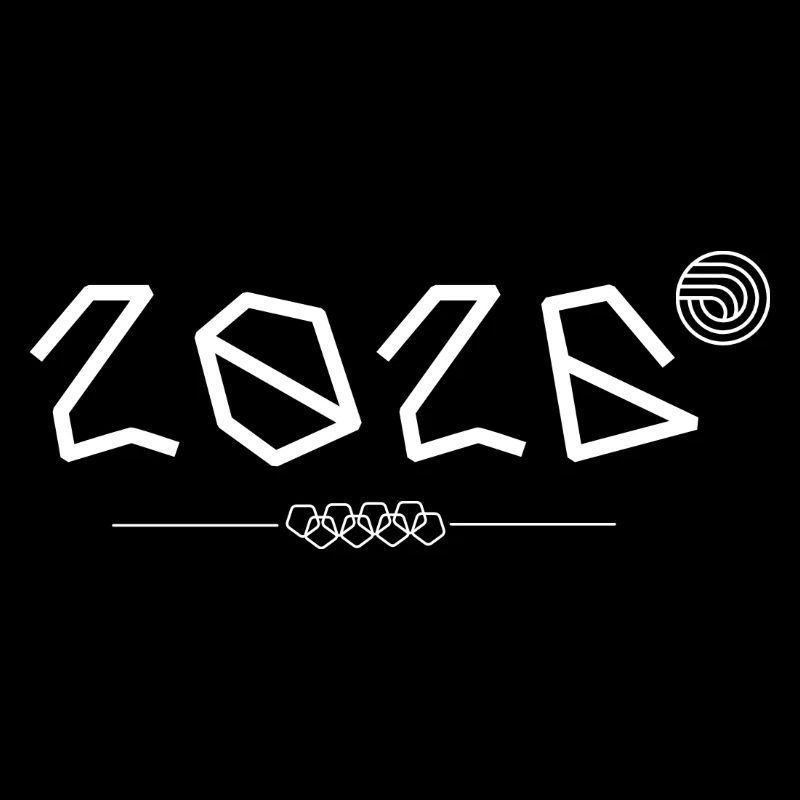 Geometrisches 2020 Muster