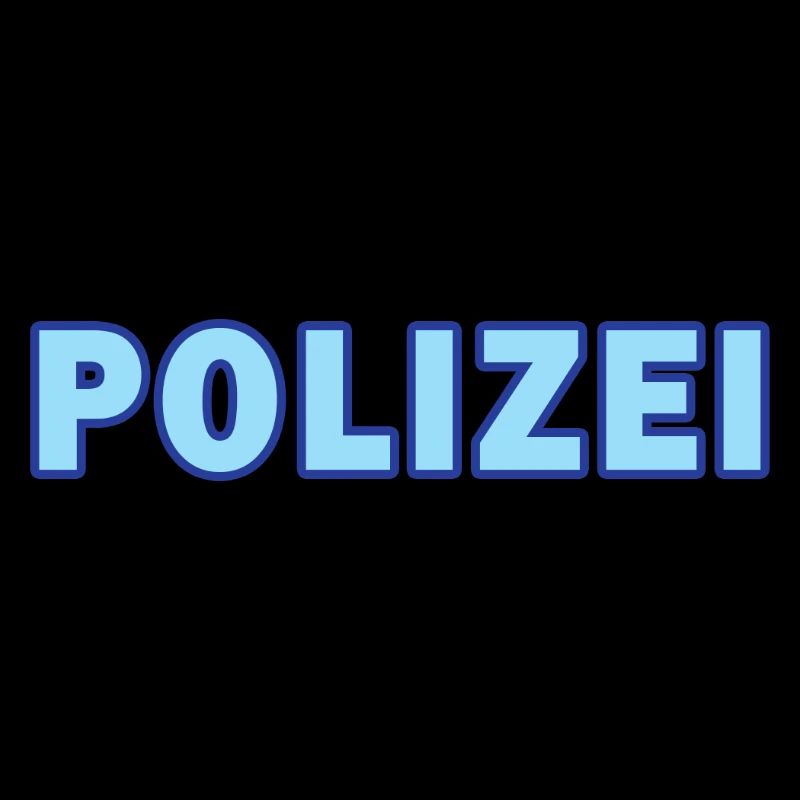 Polizei blockiert Neontext