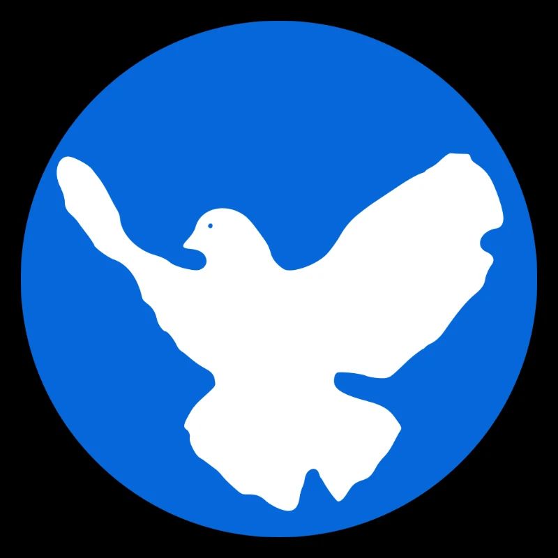 Friedenstaube Symboldesign