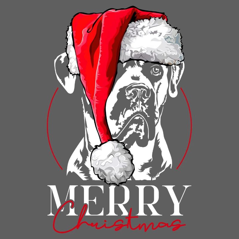 Santa Cane Corso Joyeux Noël Chiens Wilsigns