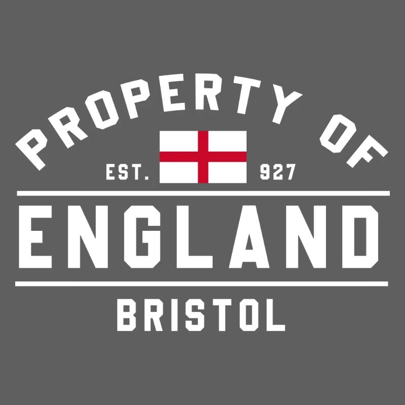 Angleterre Bristol Drapeau Design graphique