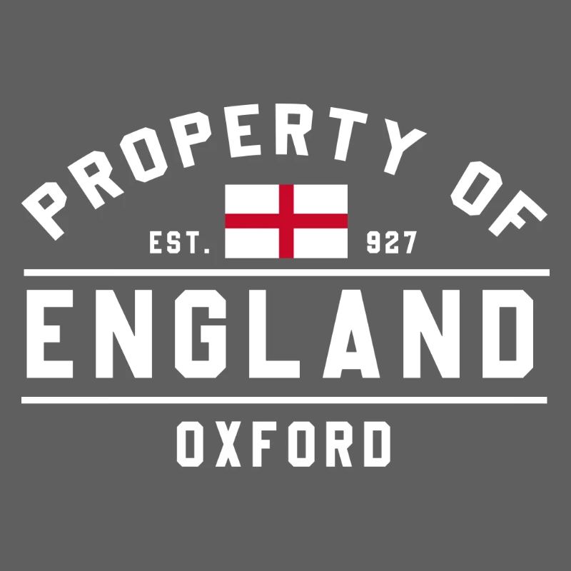 Graphisme du drapeau de l’Angleterre Oxford