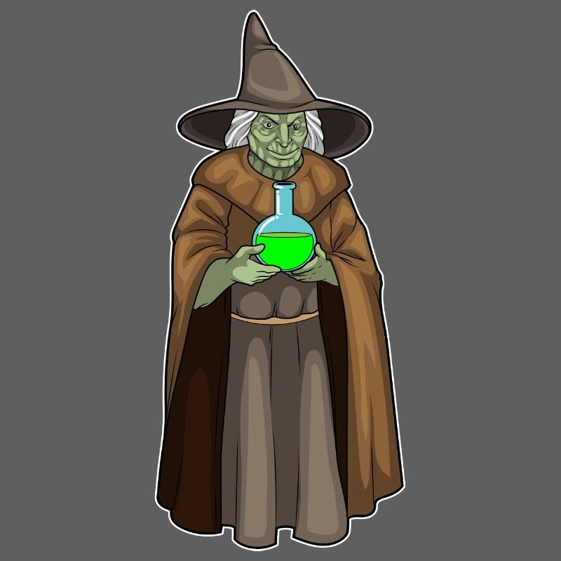 Witch Halloween Magic Potion