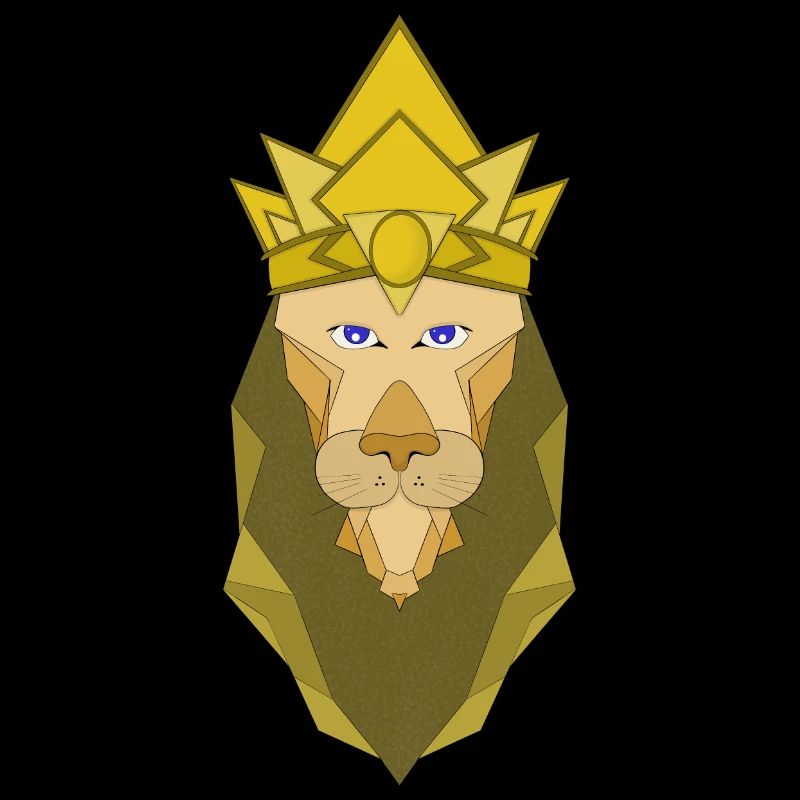 Polygonaler Kaiserlöwe