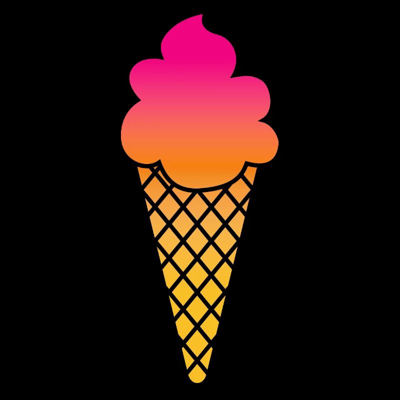 Icecream Eis Sommer Waffel Eisdiele Urlaub Symbol