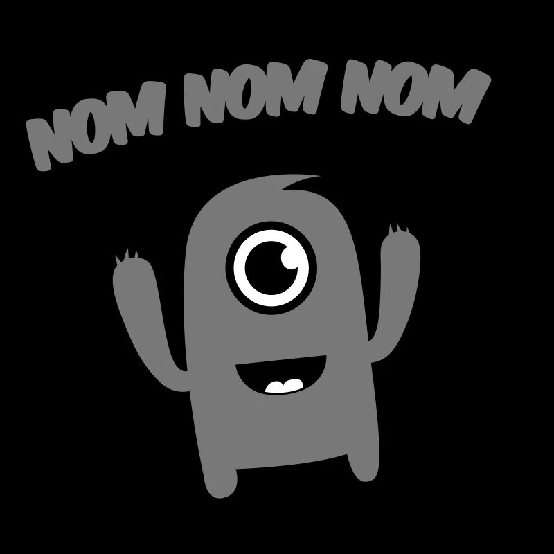 Nom nom nom Monster