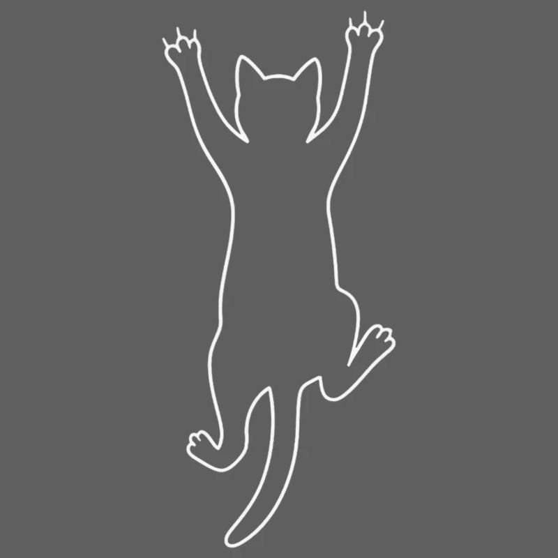 Climbing cat.