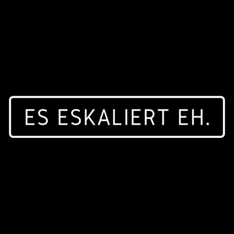 Es eskaliert eh.