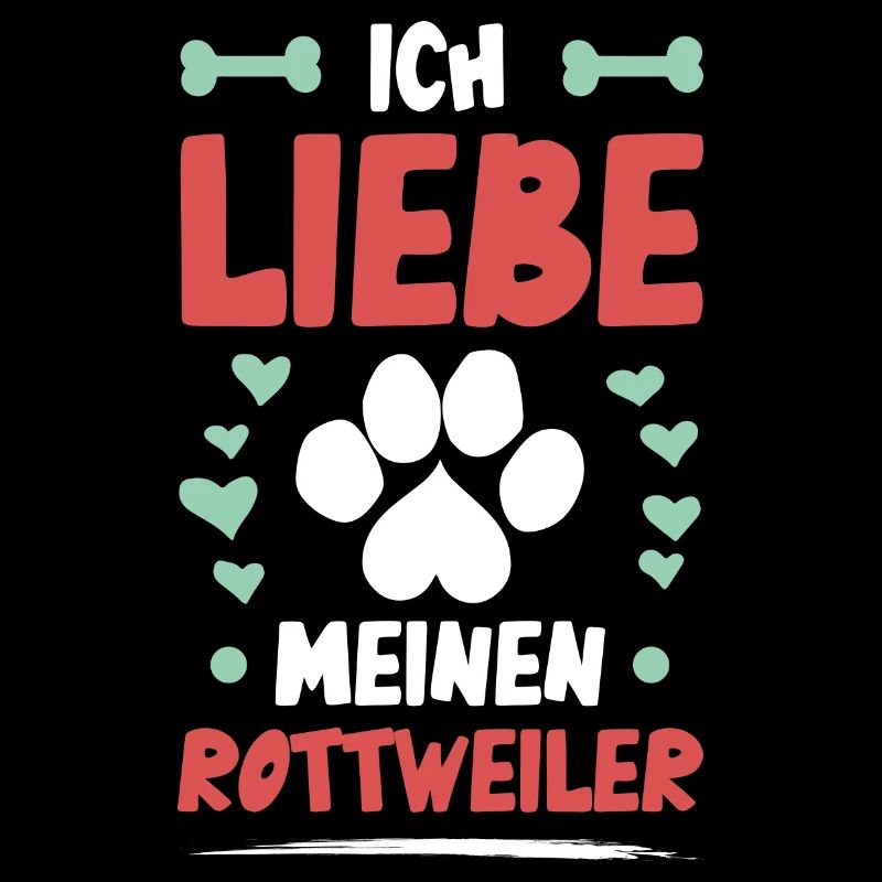 Ich liebe meinen Rottweiler